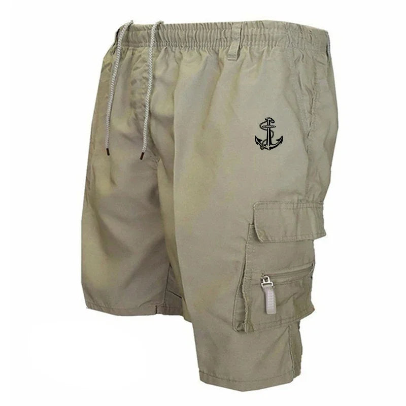 Camouflage Shorts Outdoor Men's Cargo Shorts 2024 New Fashion Comfortable Casual Summer Short Pants Multi-pocket Sports Clothing