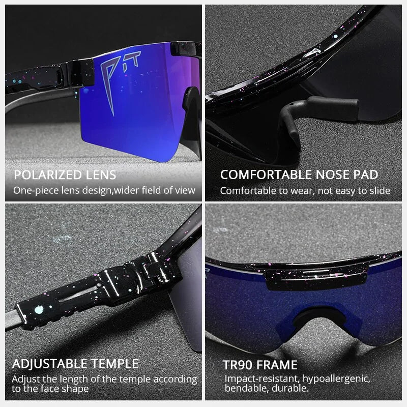 TR90 Unbreakable Polarized Sunglasses by Pit Viper: Durable Fashion Shades