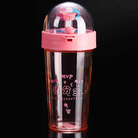 Basketball Clear Water Bottle