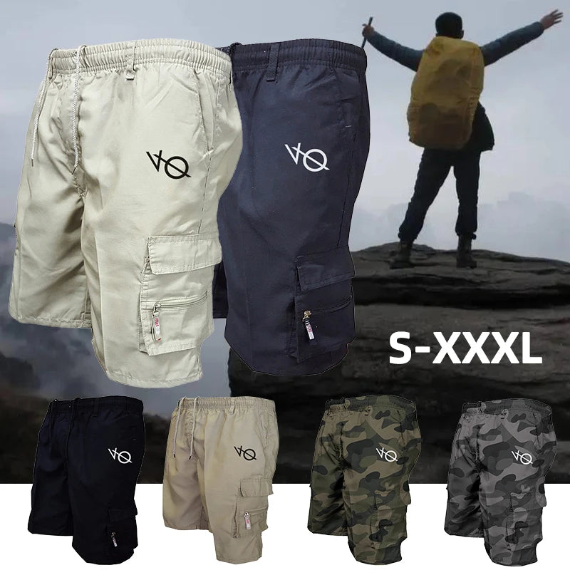 Men's Cargo Shorts Loose Casual Tooling Shorts Multi-pocket Outdoor Shorts Men's Camouflage Shorts