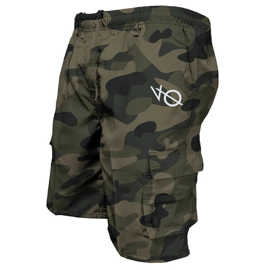 Men's Cargo Shorts Loose Casual Tooling Shorts Multi-pocket Outdoor Shorts Men's Camouflage Shorts