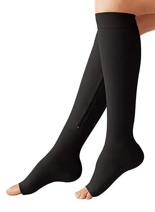 Zip Compression Socks